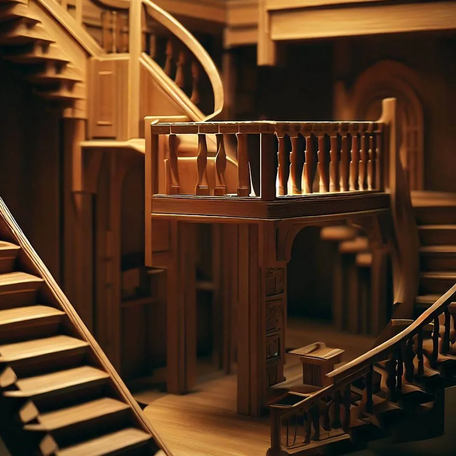Modele scari interioare din lemn